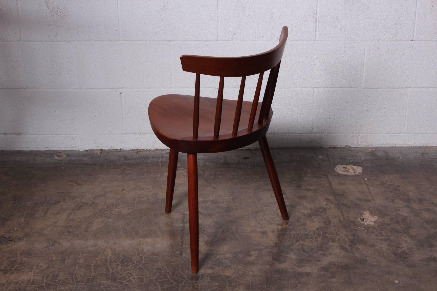 Set of Four Mira Chairs by George Nakashima, 1952 3