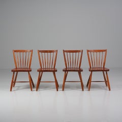 Ensemble de quatre chaises Model No 101, Runar Engblom, Sopenkorpi Oy, années 1940
