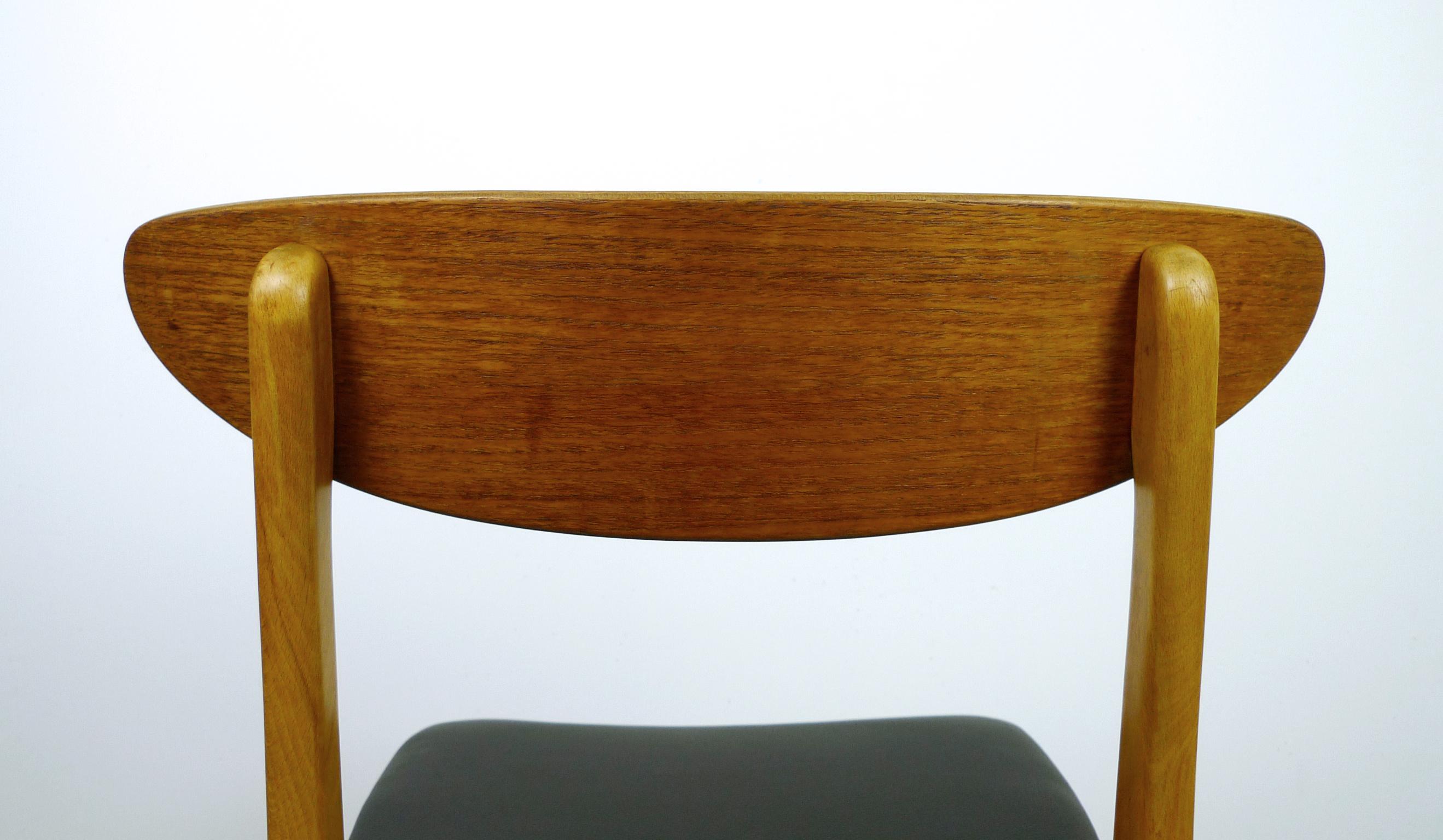 Set of Four Model 210 Dining Chairs from Farstrup Møbler, Denmark, 1960s For Sale 5