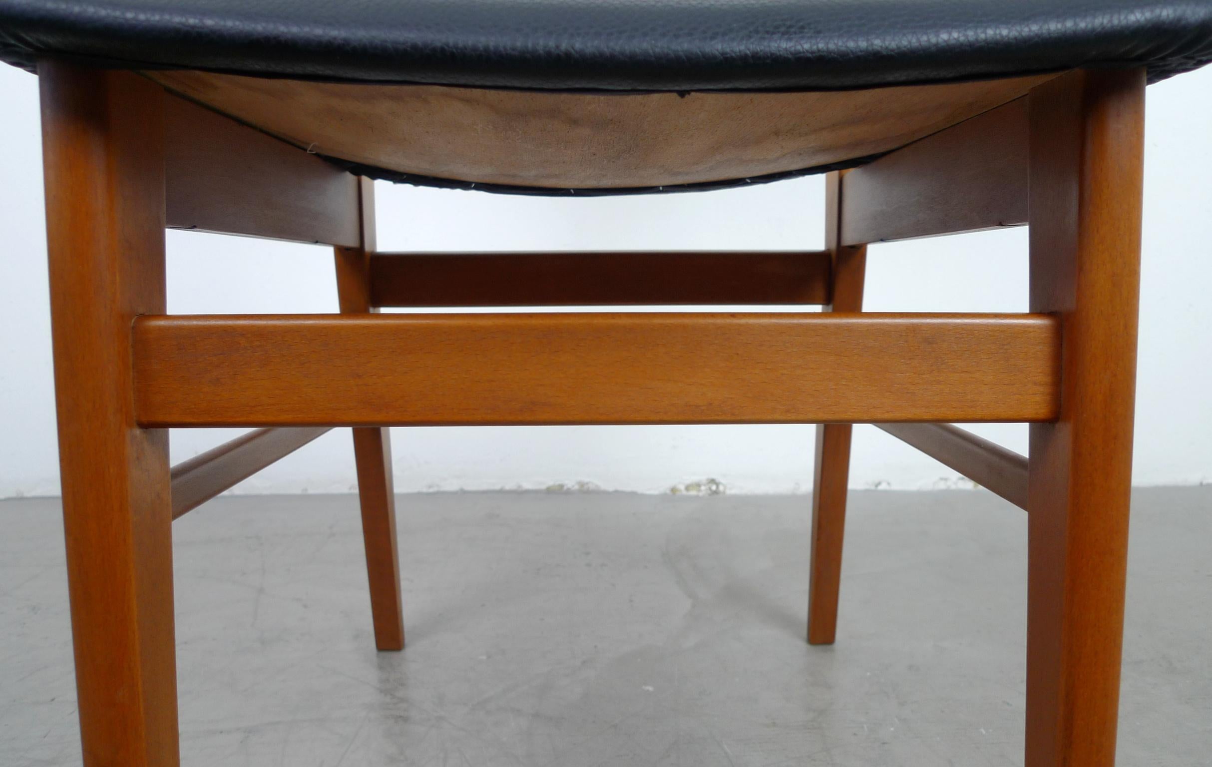 Set of Four Model 210 Dining Chairs from Farstrup Møbler, Denmark, 1960s For Sale 11