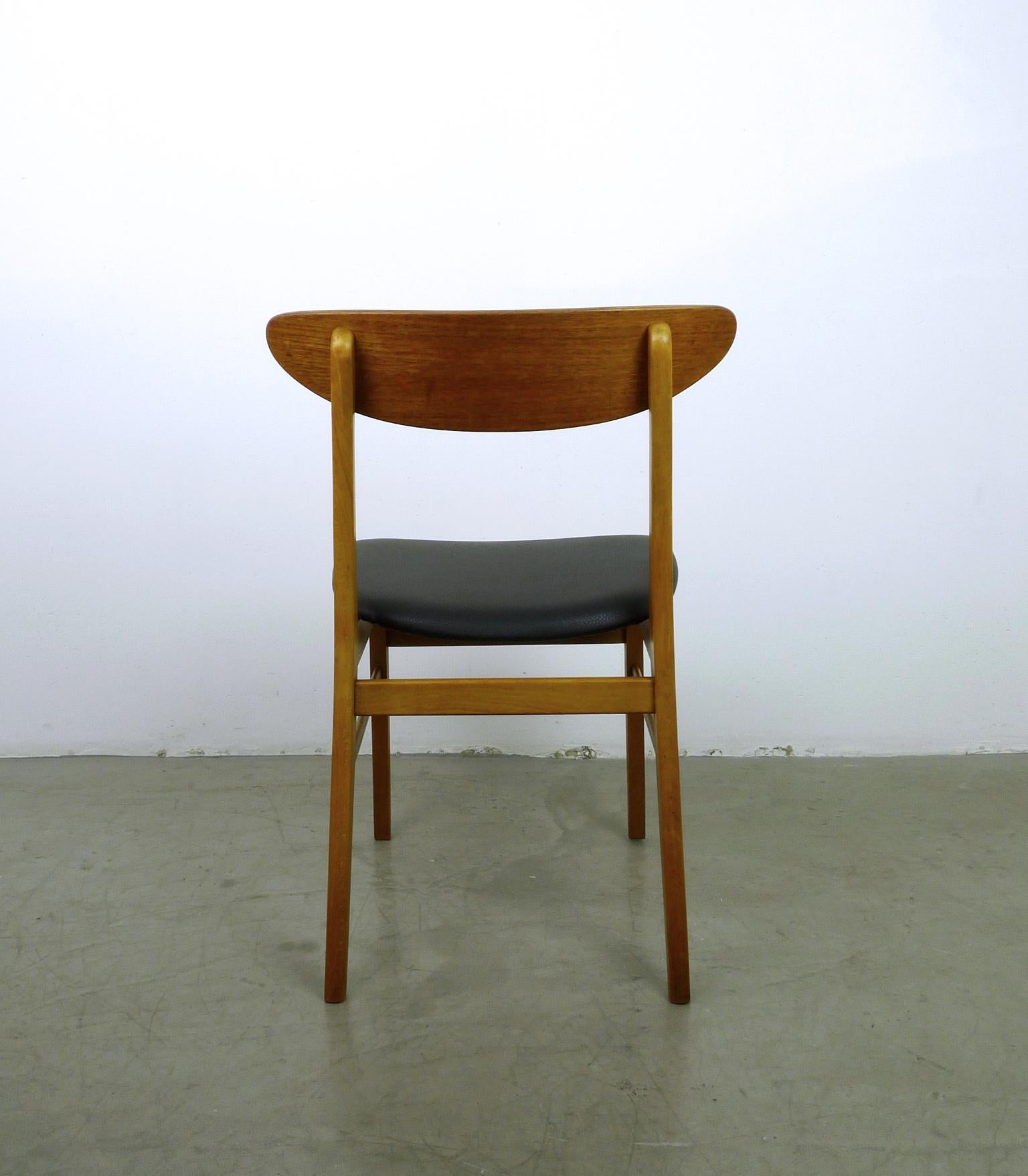 Set of Four Model 210 Dining Chairs from Farstrup Møbler, Denmark, 1960s For Sale 2