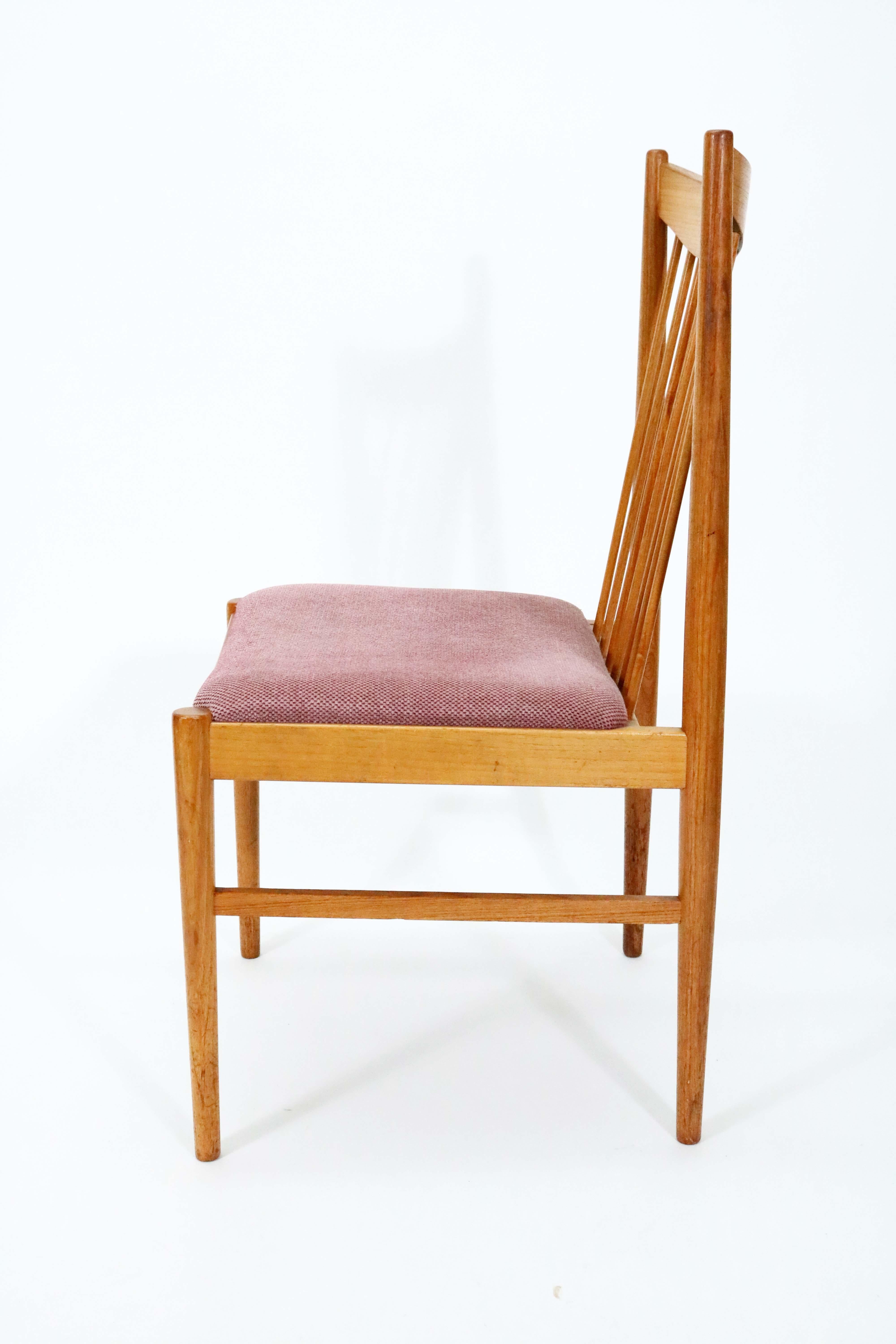 Mid-Century Modern Set of Four Model 422 Teak Dining Chairs by Arne Vodder for Sibast