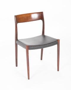 Set of Four Model 77 Niels Moller Rosewood Dining Chairs