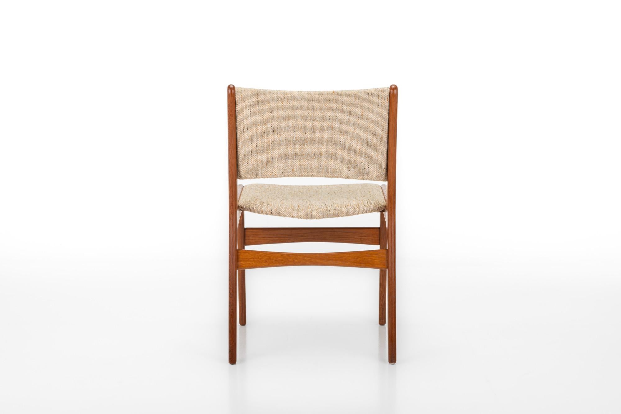 Set of four 'Model 89' dining chairs by Erik Buch for Anderstrup Møbelfabrik 5