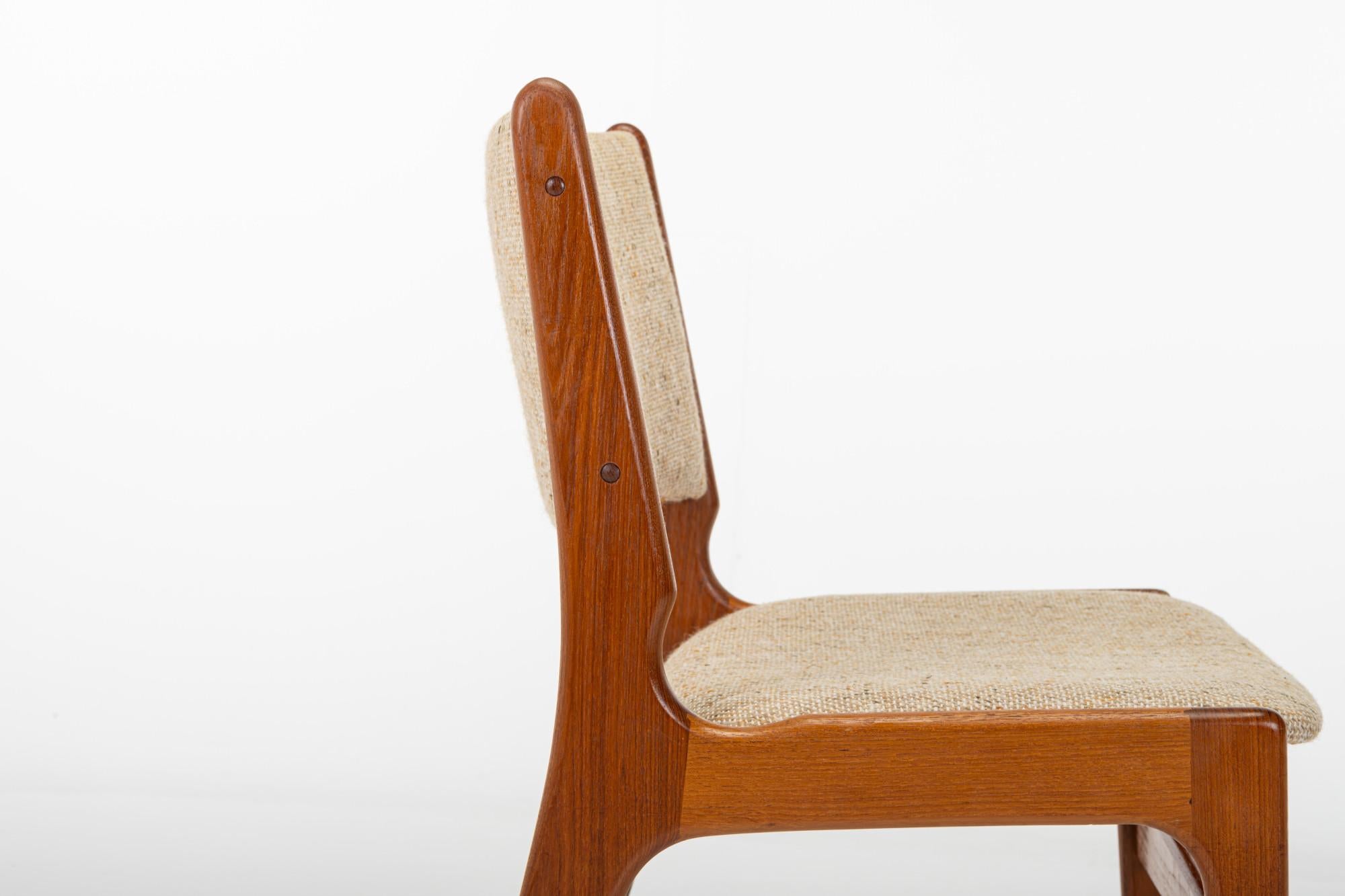 Set of four 'Model 89' dining chairs by Erik Buch for Anderstrup Møbelfabrik 6