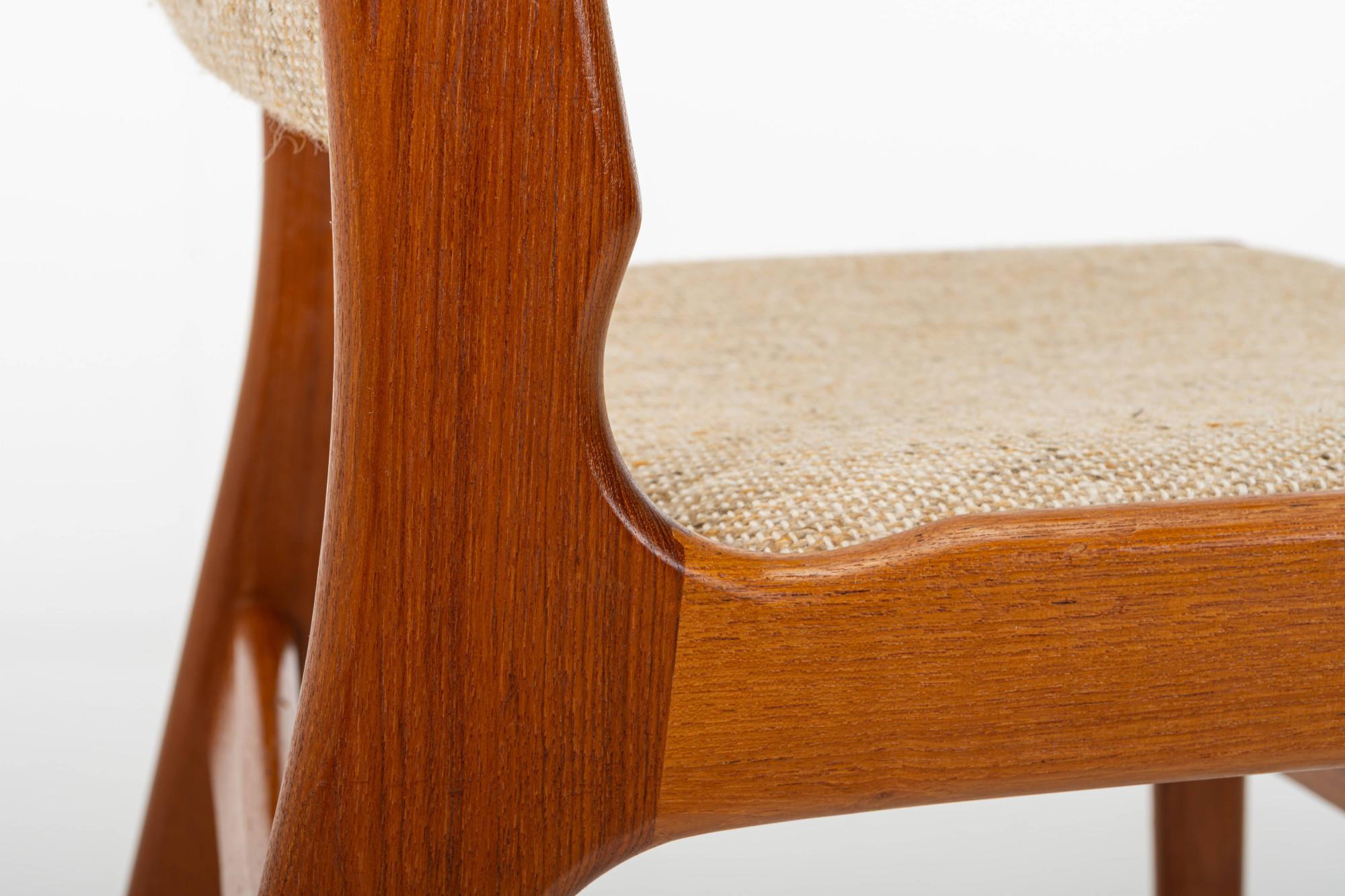 Set of four 'Model 89' dining chairs by Erik Buch for Anderstrup Møbelfabrik 7