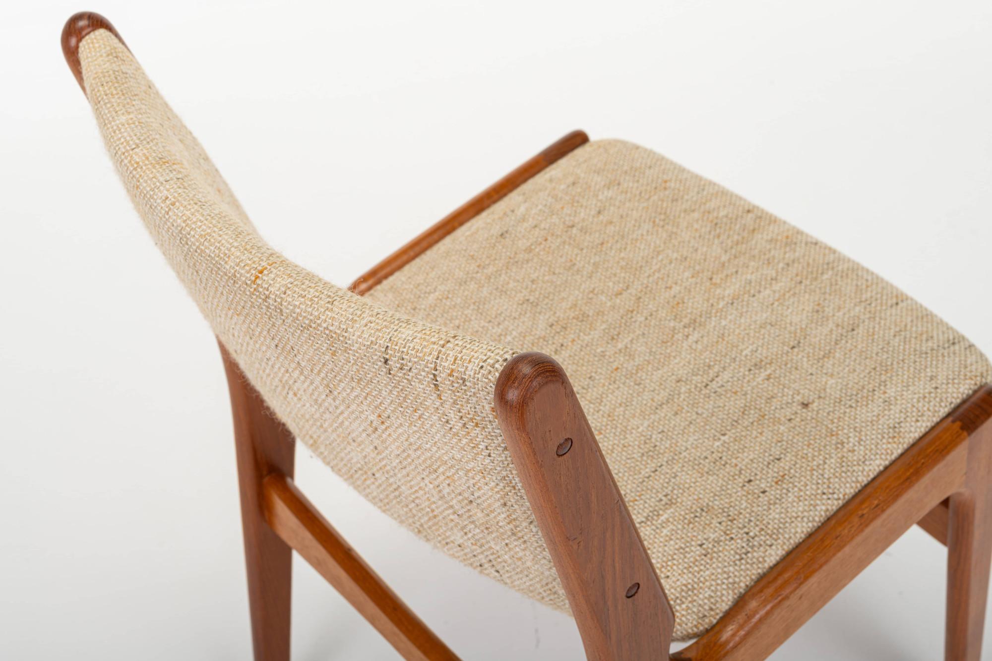 Set of four 'Model 89' dining chairs by Erik Buch for Anderstrup Møbelfabrik 8