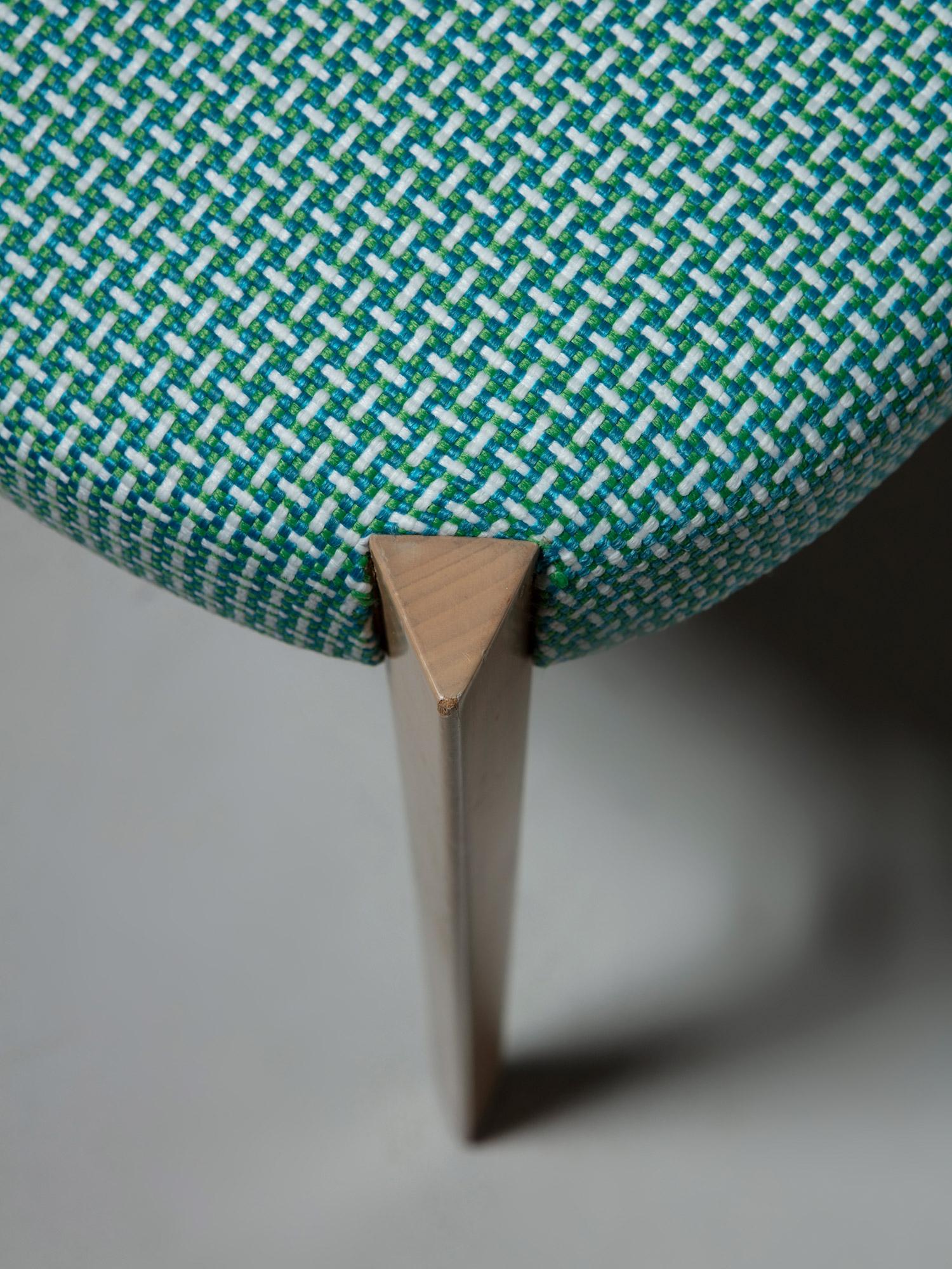 Set of Four Model 969 Chairs by Gio Ponti for Montina, Italy, 1970s 4
