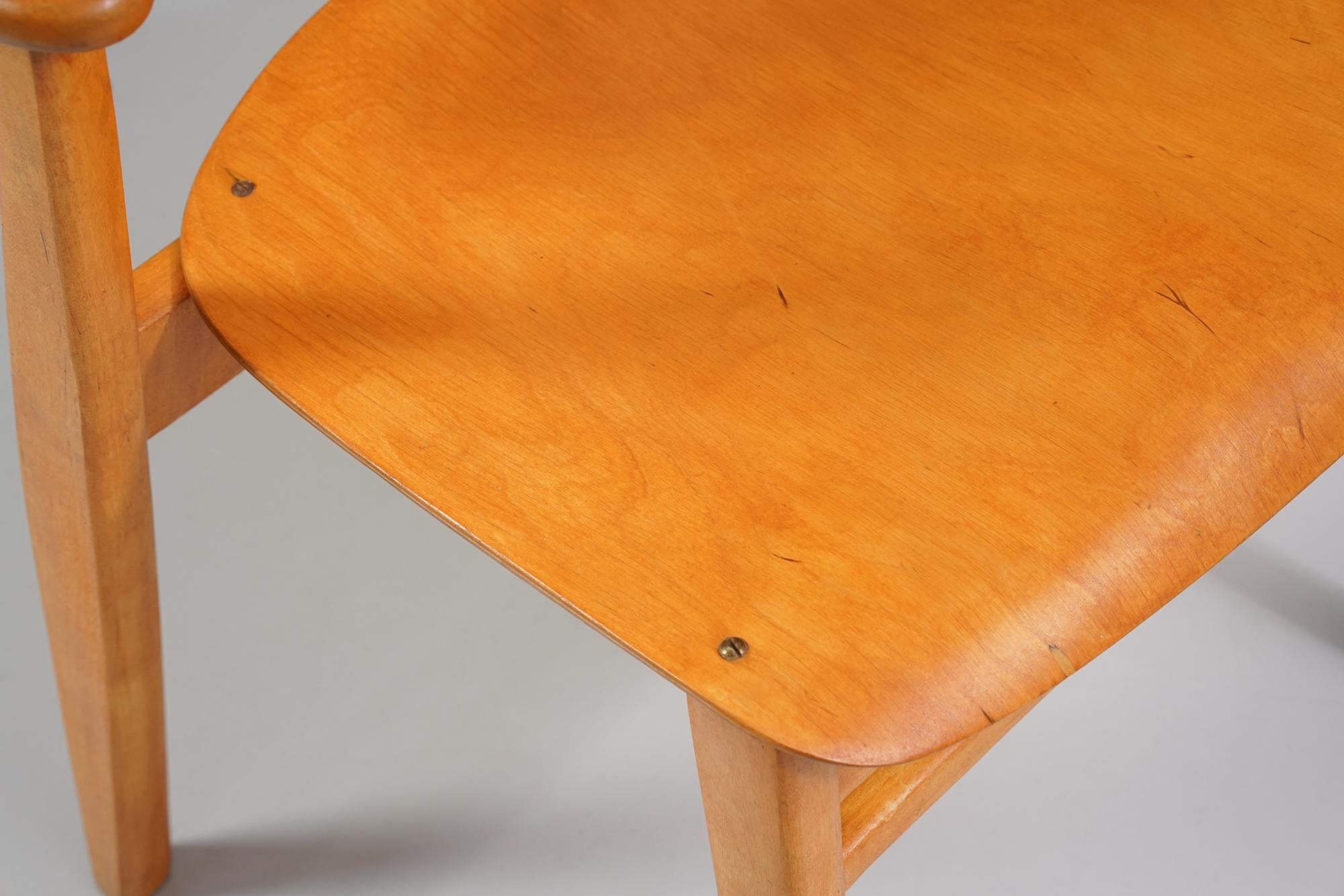 Juego de cuatro sillas Model Domus, Ilmari Tapiovaara, Años 50 Finlandés en venta