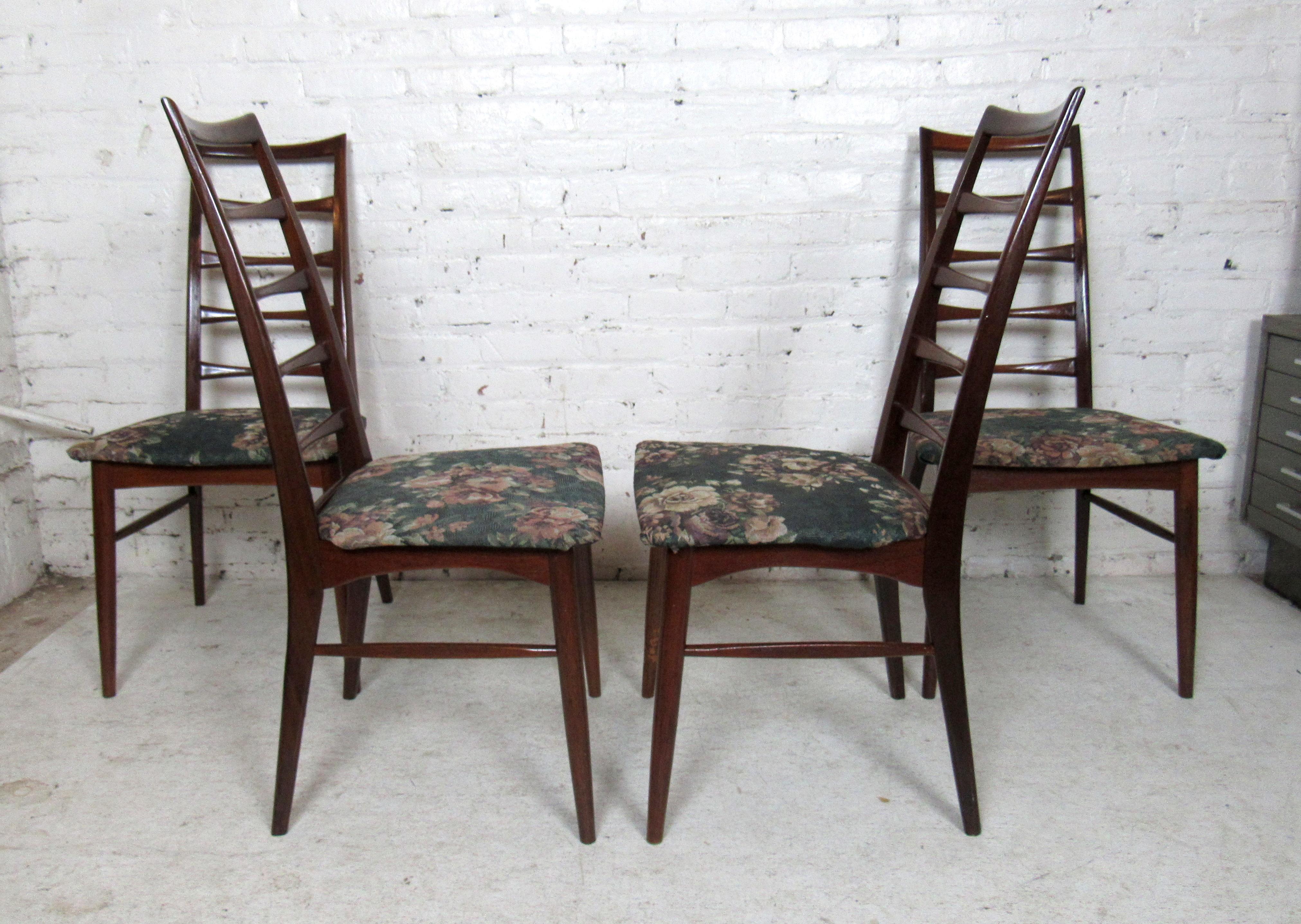 Set of Four Niels Koefoed Dining Chairs 2