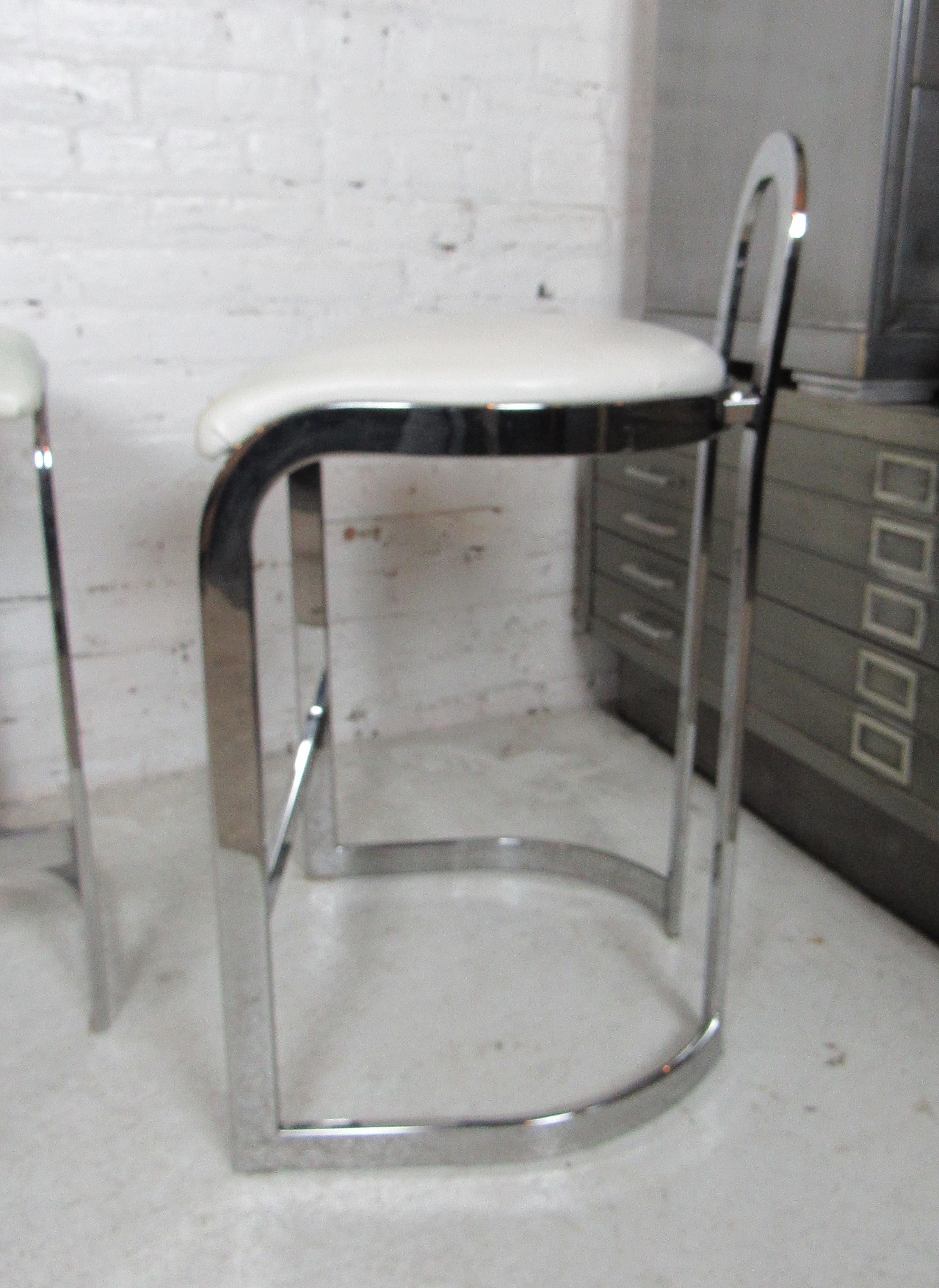Set of Four Modern Style Counter Stools 4