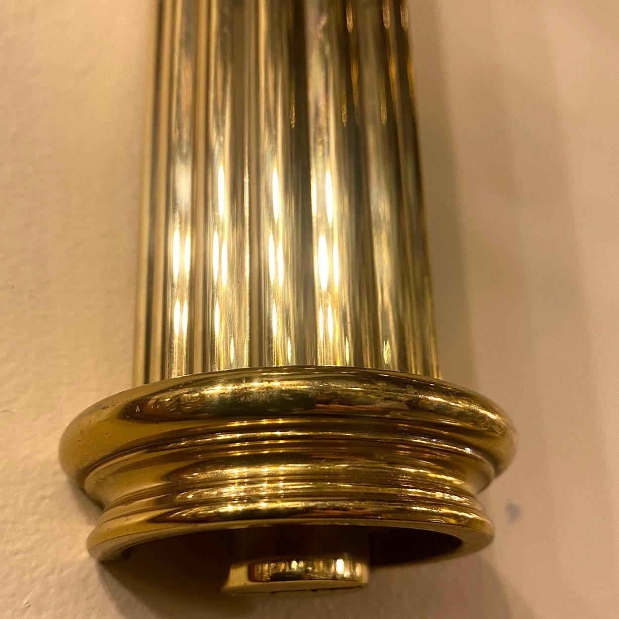 Set of Four Moderne Style Sconces, Sold Per Pair For Sale 3