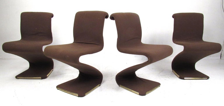 Set of Four Modernist Italian Chairs Designed by Rima-Linea, circa 1960 ...