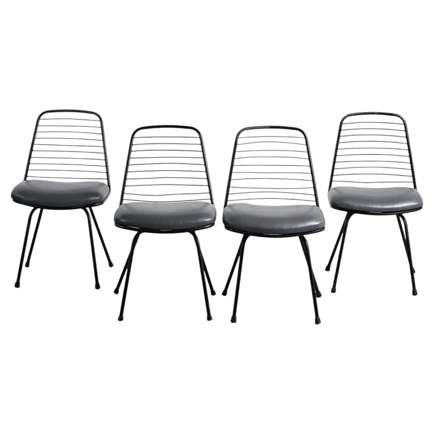 Wire Chairs by John Keal for Pacific Iron For Sale at 1stDibs