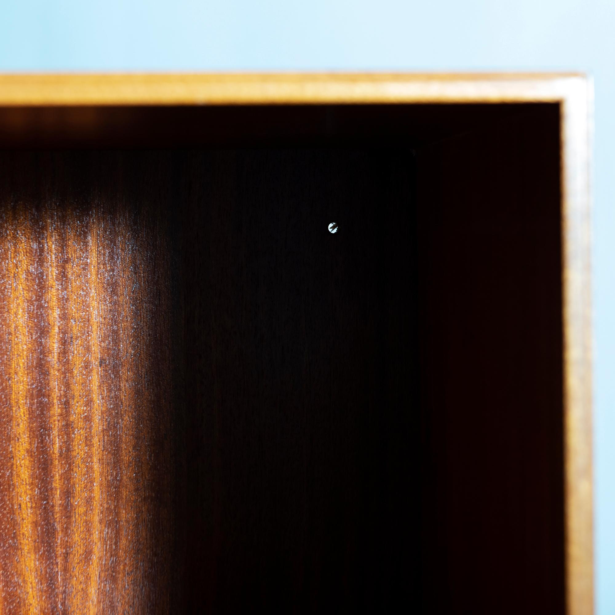 Set of Four Mogens Koch Bookcases in Solid Mahogany for Rud. Rasmussen, Denmark 1