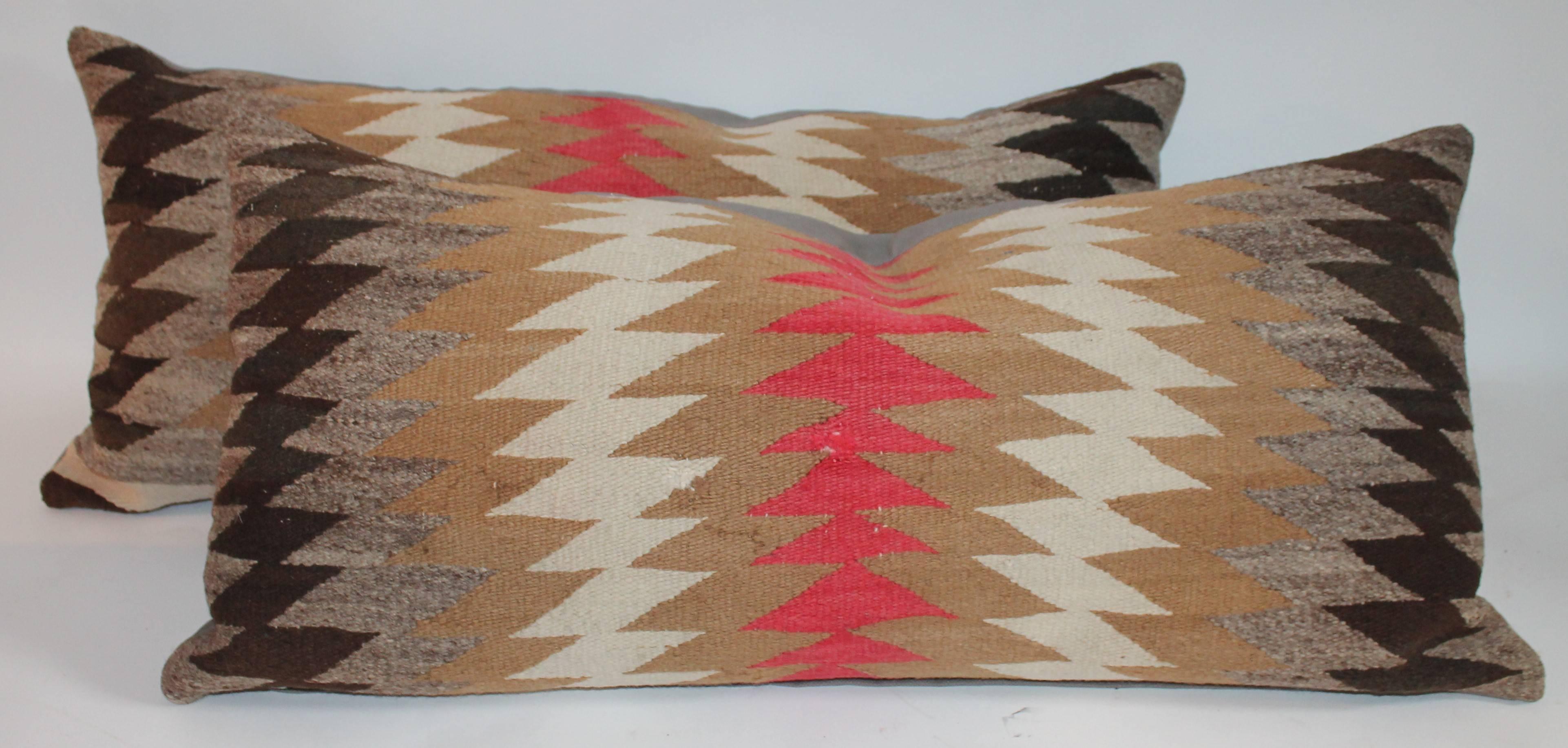 Set of Four Navajo Sawtooth Pillows In Excellent Condition In Los Angeles, CA