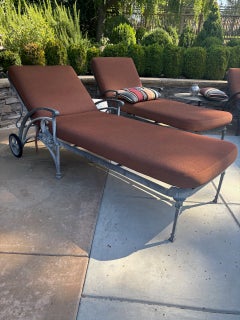 Set of Four NeoClassical Chaise Longues by Molla Foundry