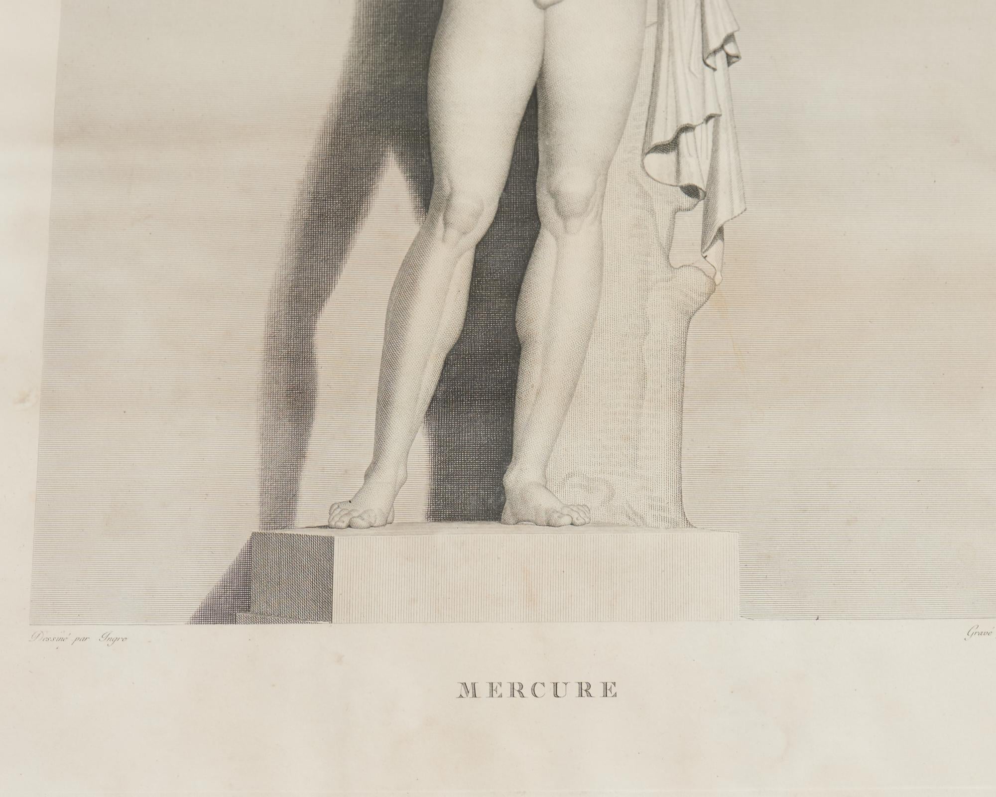 Ensemble de quatre gravures néoclassiques d'après Jean Duchesne Aine en vente 4