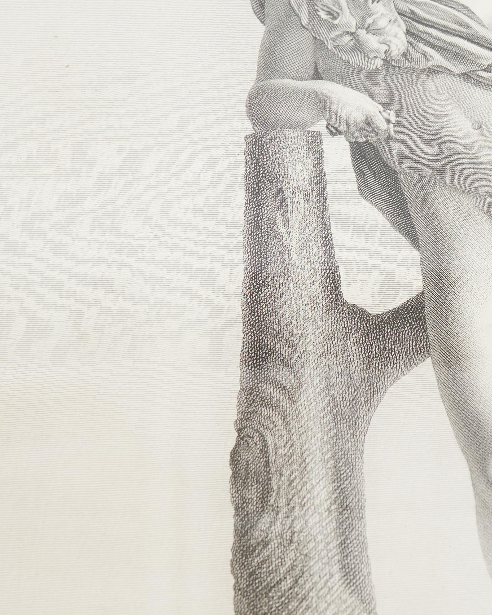 Ensemble de quatre gravures néoclassiques d'après Jean Duchesne Aine en vente 8