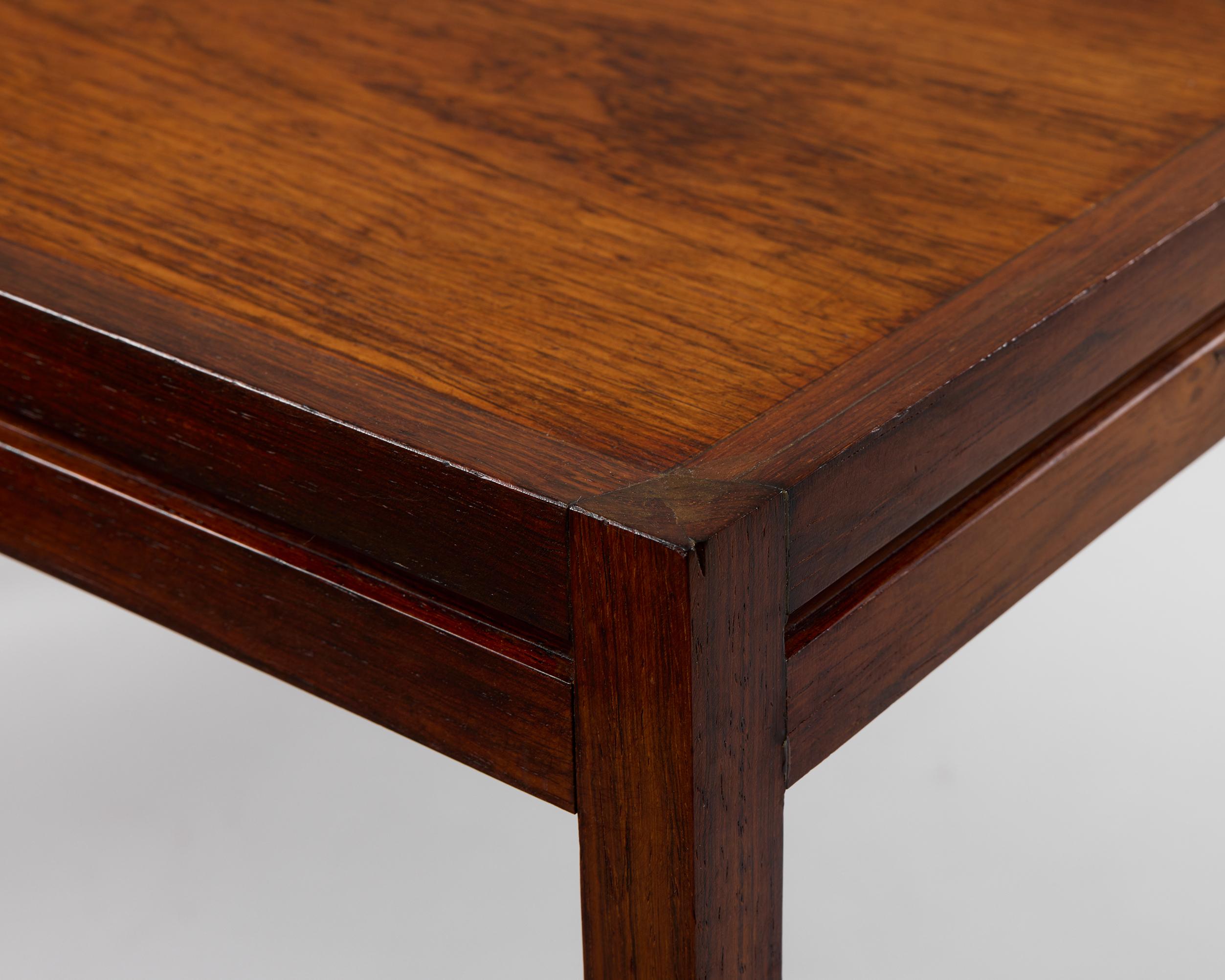 Set of four nesting tables designed by Aksel Kjersgaard, Denmark, 1960s For Sale 2