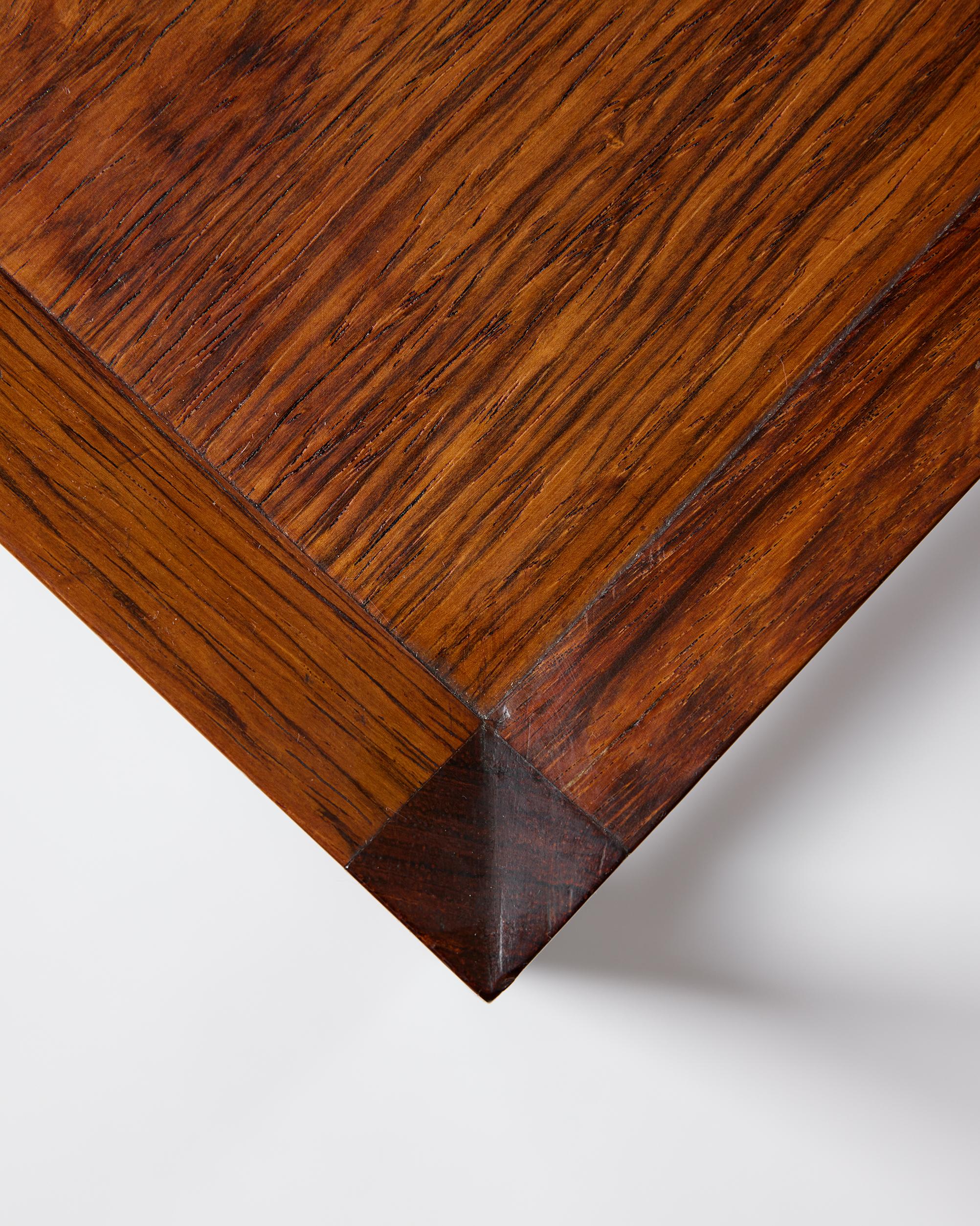 Set of four nesting tables designed by Aksel Kjersgaard, Denmark, 1960s For Sale 3