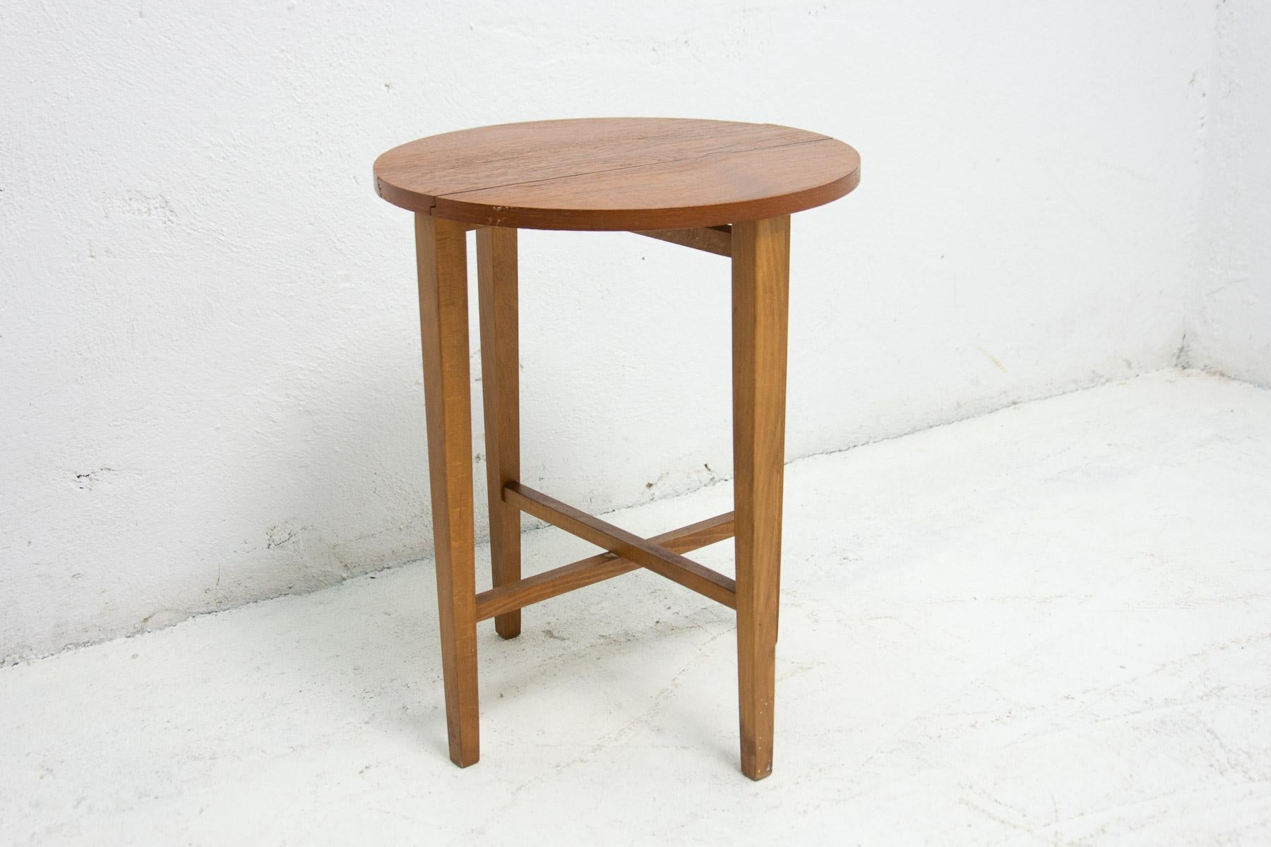 Wood Set of Four Nesting Tables, Designed by Poul Hundevad, 1960's For Sale