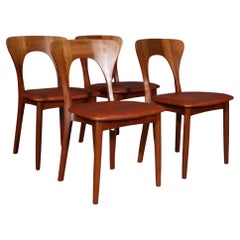 Set of Four Niels Koefoed Dining Chairs