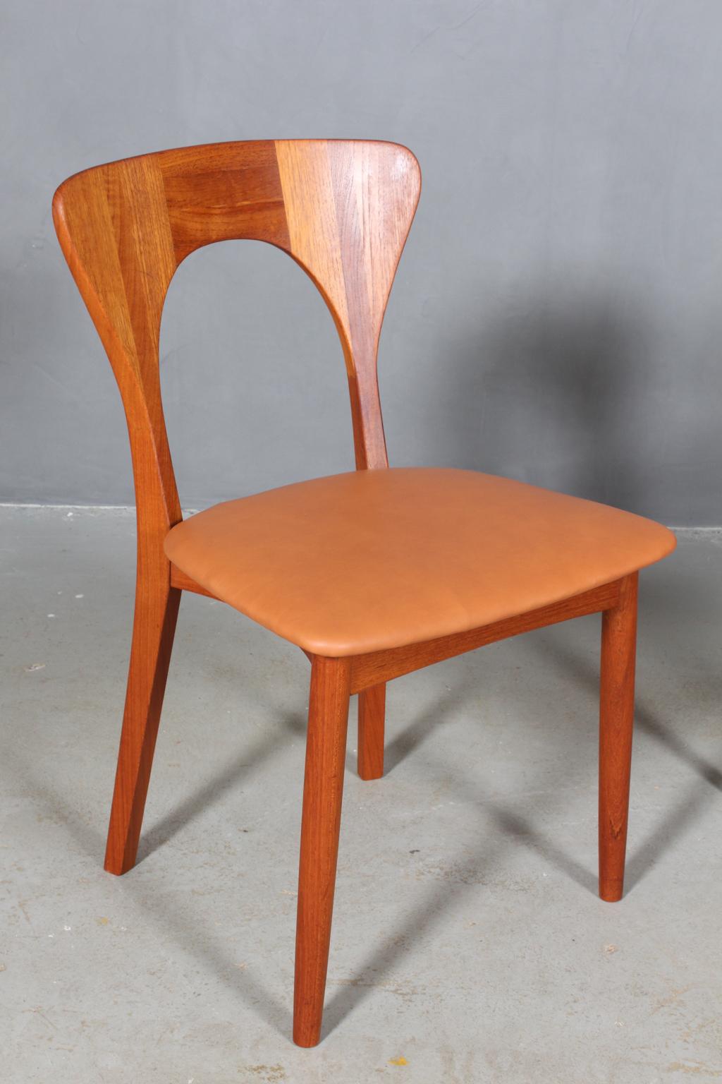 Set of Four Niels Koefoed Dining Chairs In Good Condition In Esbjerg, DK