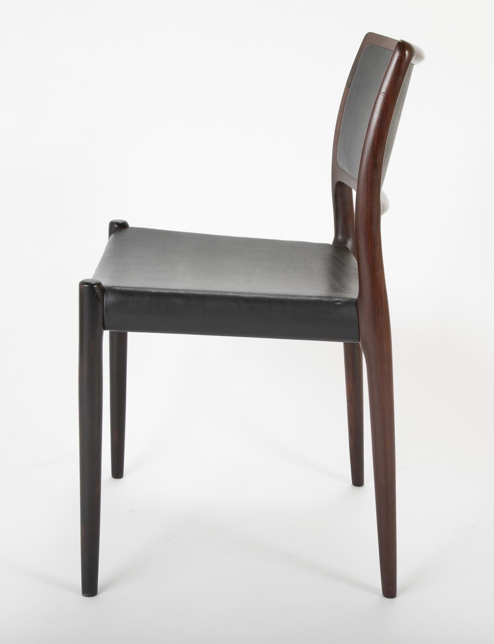 Set of Four Niels Moller Dining Chairs 2