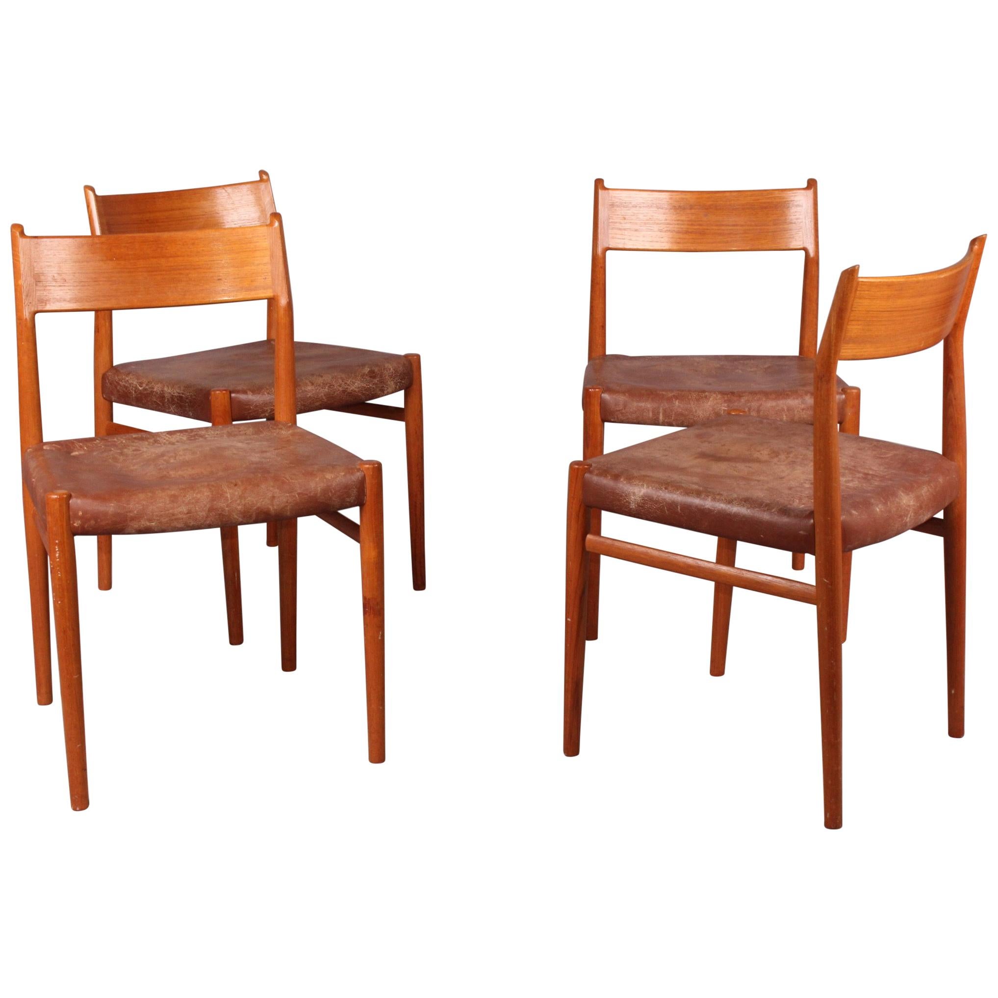 Set of Four Nordic Chairs