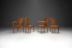 Set of Four Nordiska Kompaniet Dining Chairs in Pine, Sweden 1909