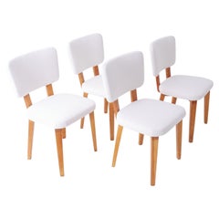 Set of Four Norwegian Dining Chairs by Hiorth & Østlyngen, 1950s