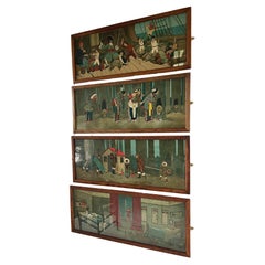 Set Of Four Nursery Prints for Liberty & Co Set Of Four Nursery Prints for Liberty & Co