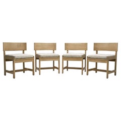 Set of Four Oak Chairs by Ilse Rix for Uldum Møbelfabrik, Denmark, 1961