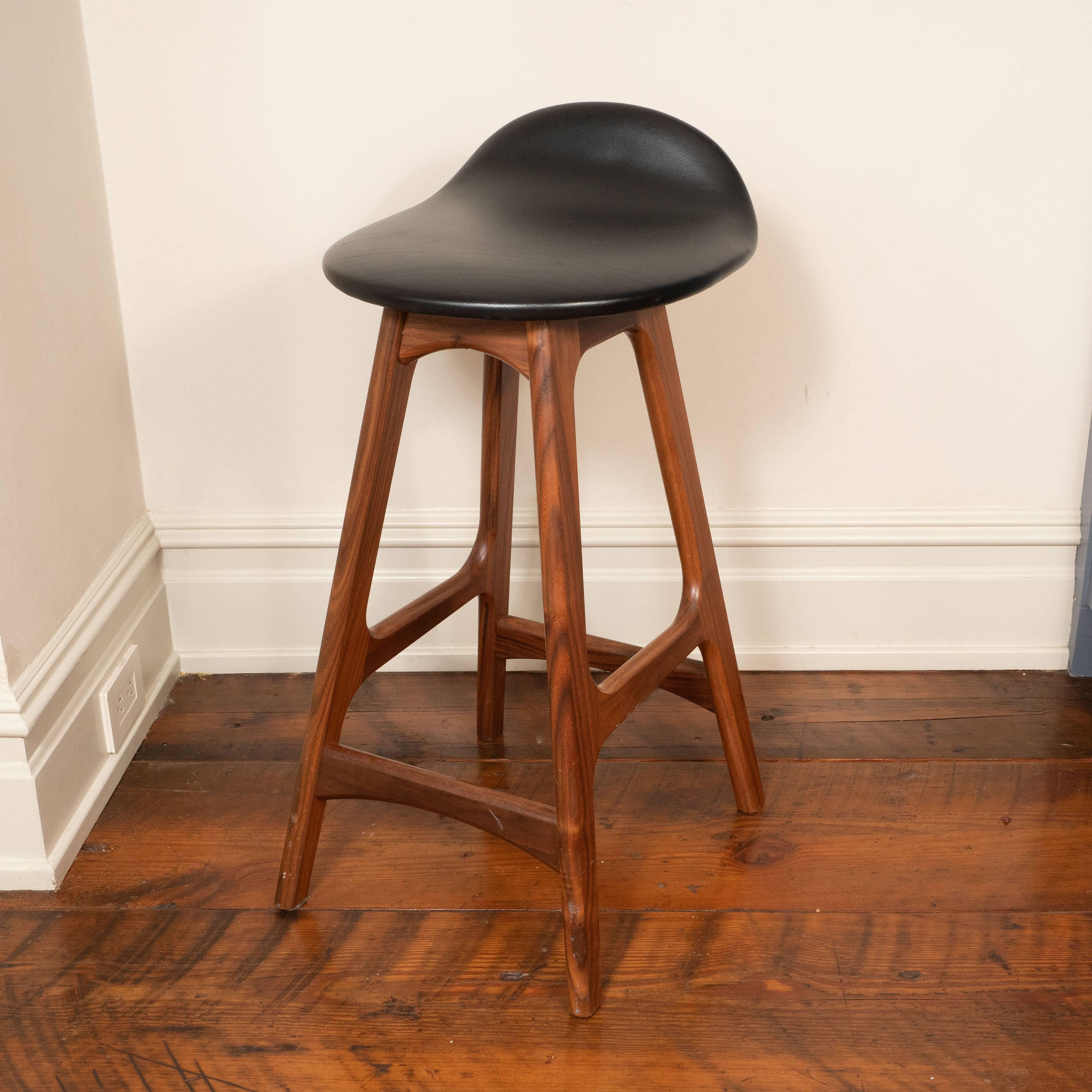 American Set of Four OD61 Counter Stools by Erik Buch