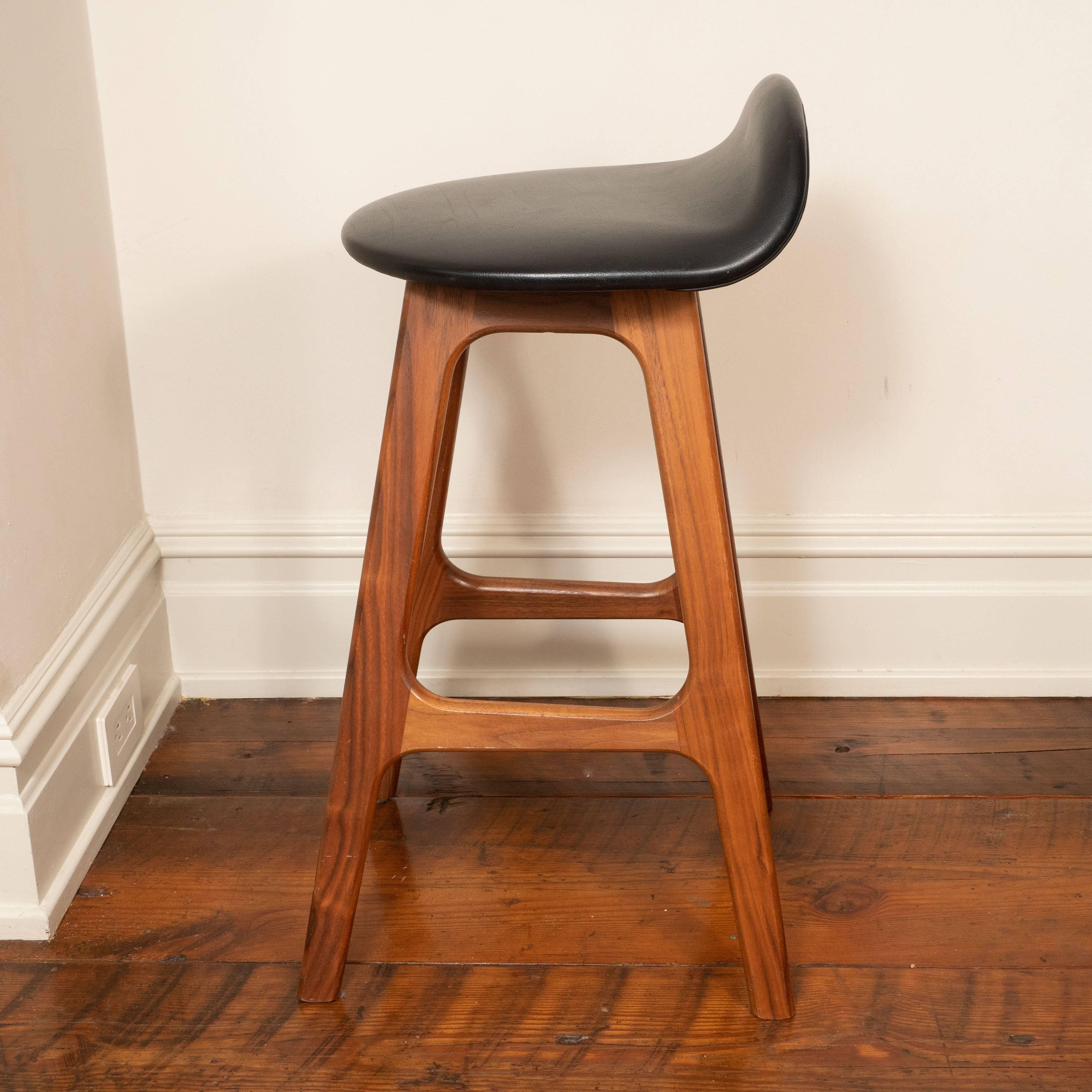 Set of Four OD61 Counter Stools by Erik Buch 1