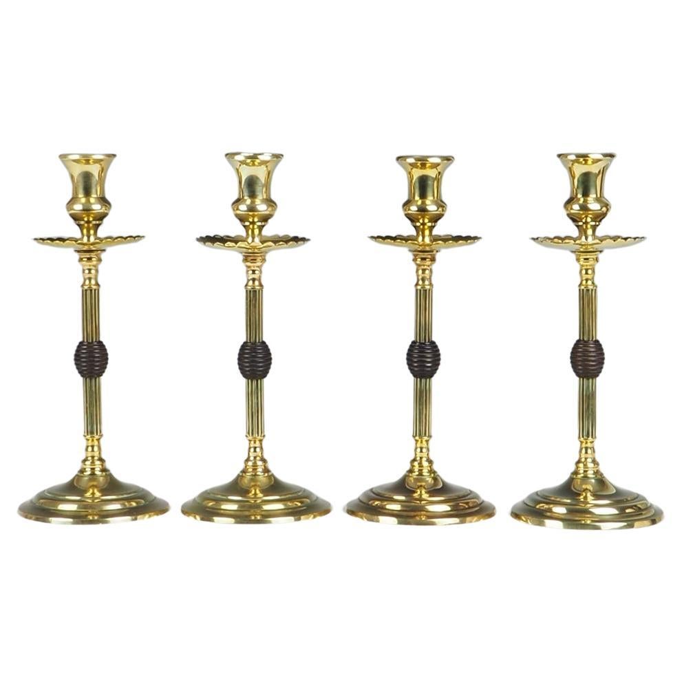 Set di quattro portacandele ad alveare di arte e artigianato 9″