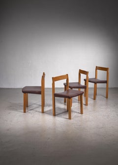 Set of Four Olavi Hanninen 'Tuomas' Dining Chairs, Finland, 1950s