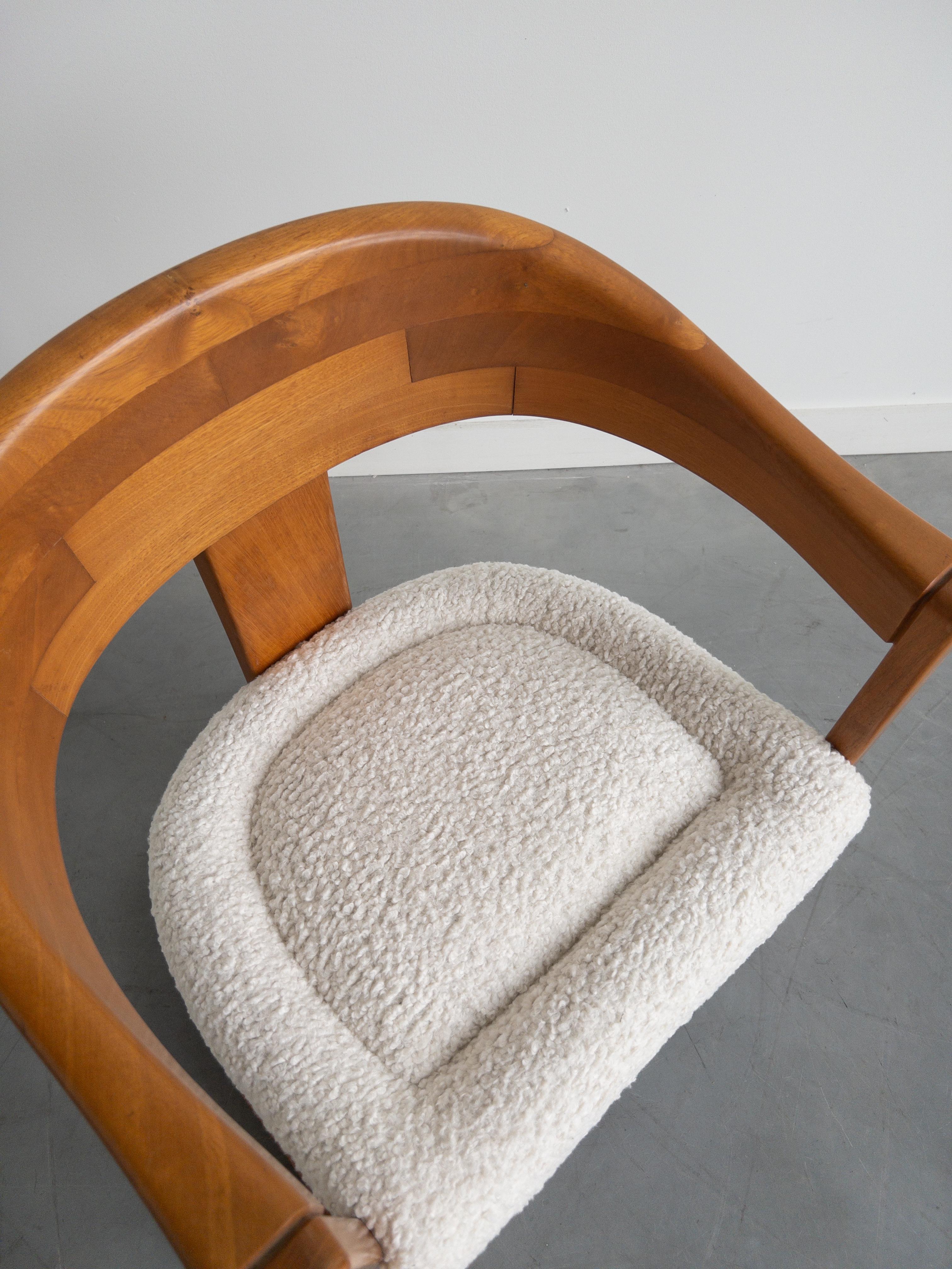 Mid-Century moderno Set di quattro sedie Onasis di Karl Springer in vendita