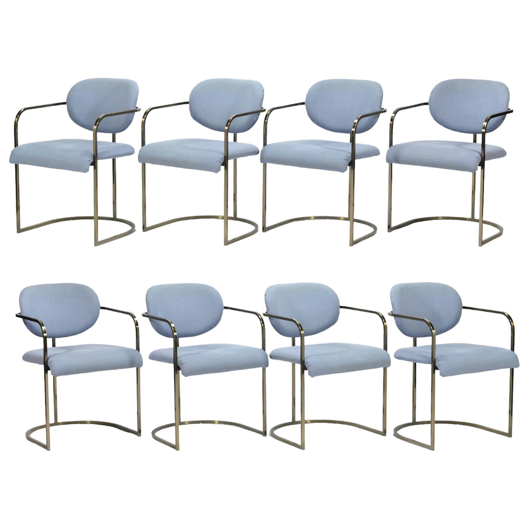 Set of Four or Eight Armchairs by Design Institute America For Sale 5