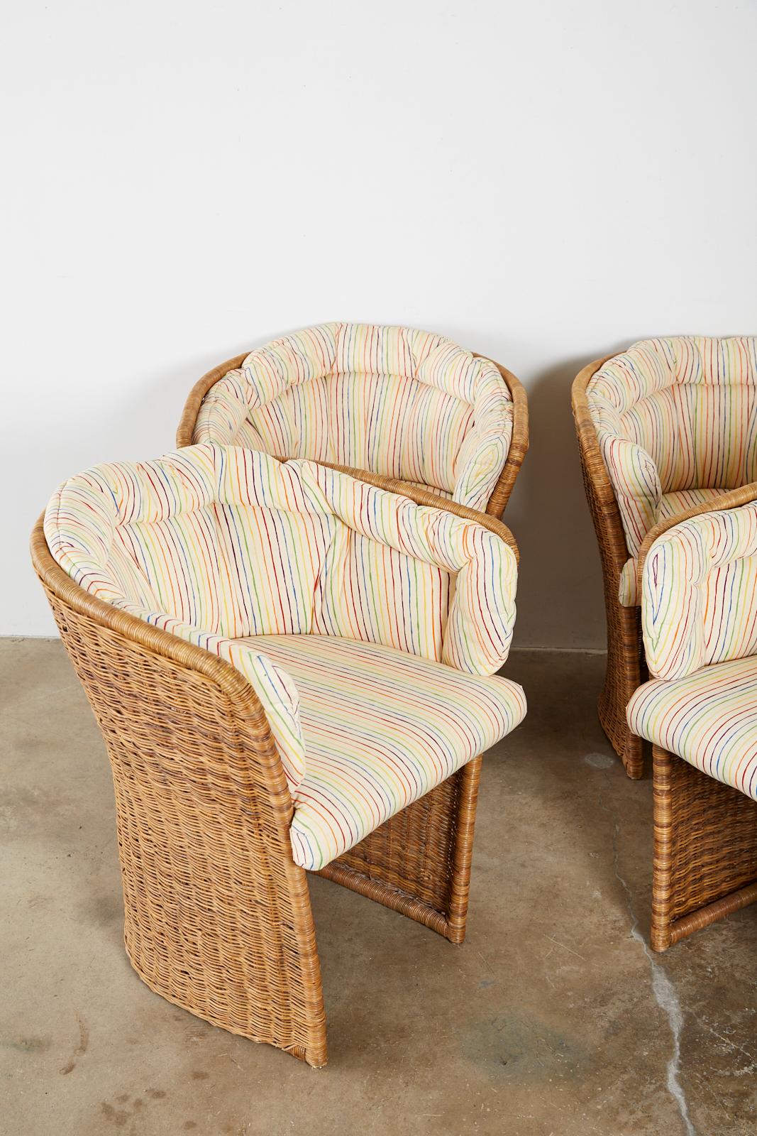 wicker chairs