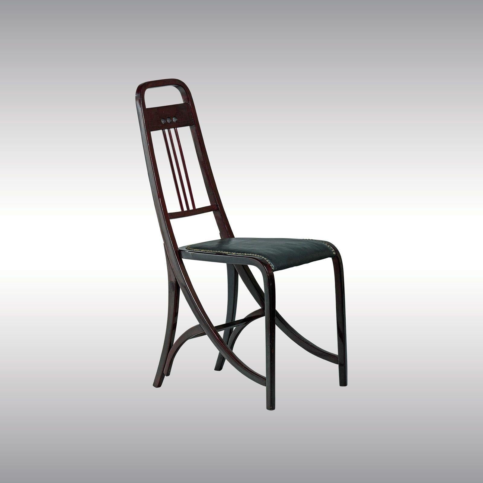 Austrian Set of four original chairs #511 from 1904, Gebrüder Thonet For Sale