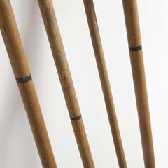 Set of Four Original French Circus Juggling Batons