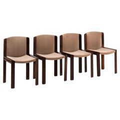Set of Four Original Model 300 Chairs for Karakter by Joe Colombo, 1965