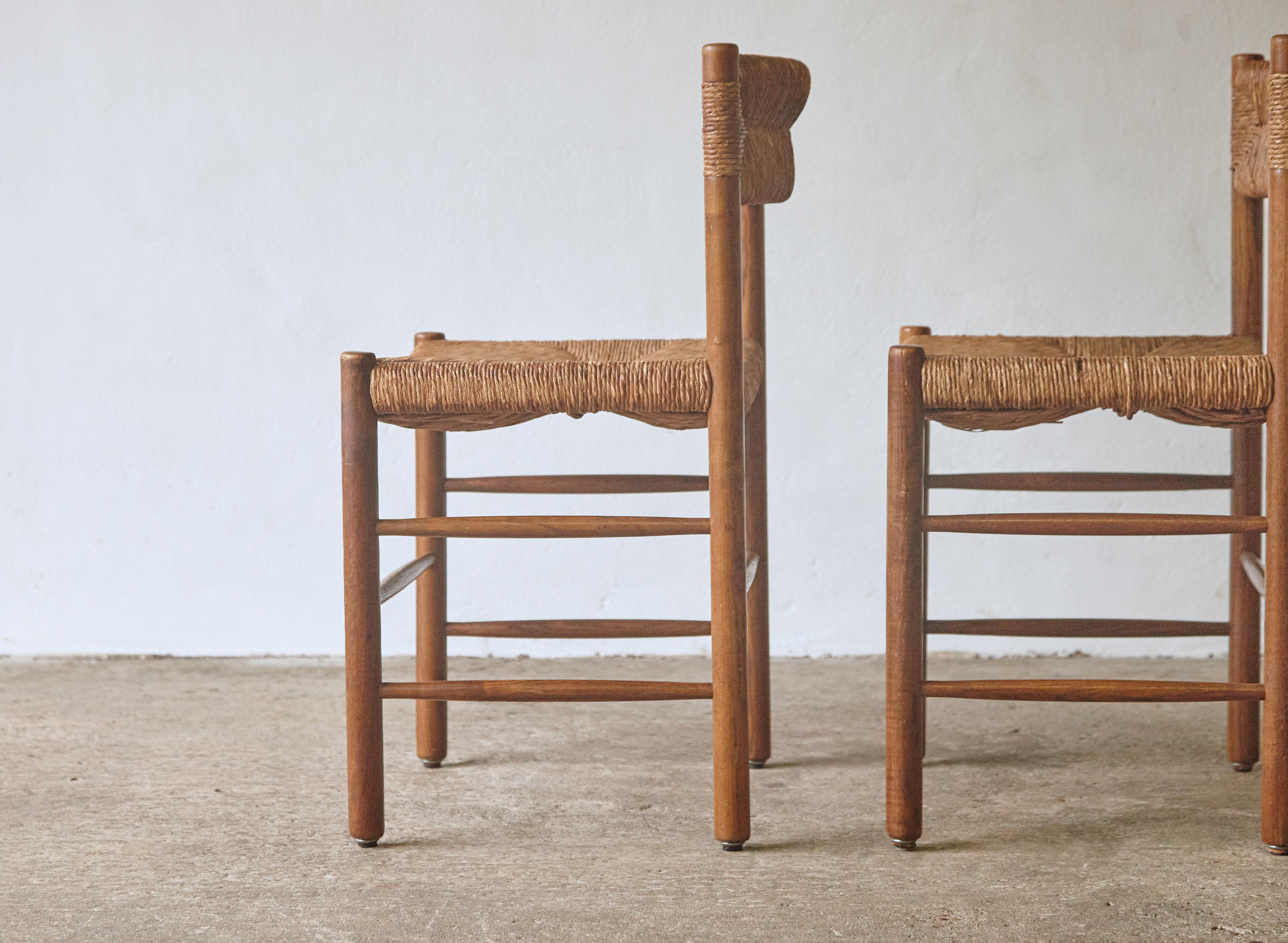 Set of Four Original Robert Sentou Dordogne Chairs, France, 1960s 6