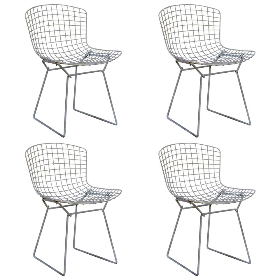 Set of Four Knoll Chairs Designed by Bill Stephens at 1stDibs