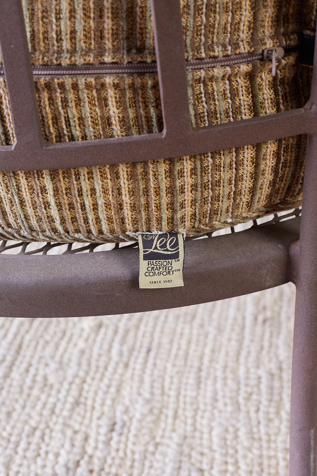 Set of Four O.W. Lee Monterra Chaise Lounges 11