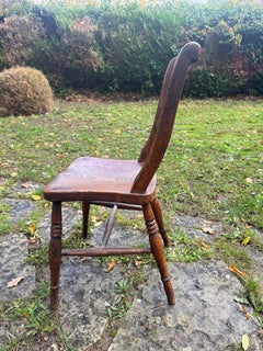 Set of four Oxford Windsor chairs
