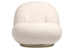 Ensemble de quatre chaises longues Pacha:: Pearl Gold en tissu Dedar Karakorum