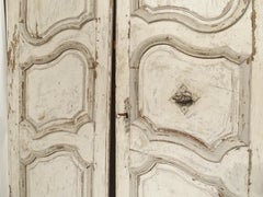Set of Four Painted 18th Century Interior Doors from Provence, France